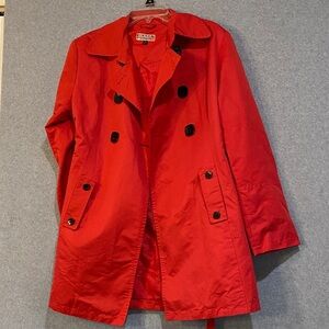 Giacca Red Trench Coat